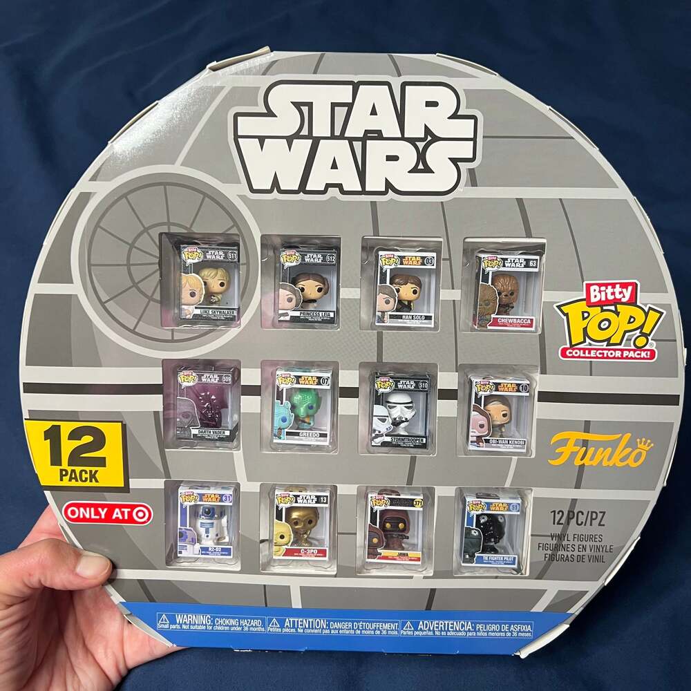 Funko Bitty POP! Star Wars Collector's Pack Vinyl Figures 12pk Toy New with Box